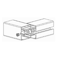 60-508-0 MODULAR SOLUTIONS ALUMINUM  CAP 8MM DIAMETER GRAY
